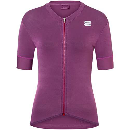Sportful MONOCROM W JRS T-Shirt, Color Malva, XS para Mujer