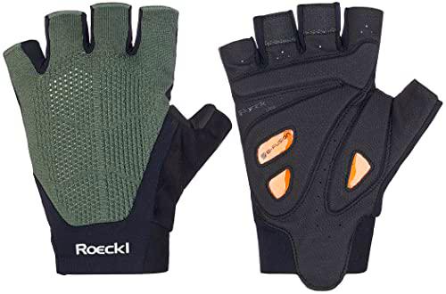 Roeckl Icon - Guantes de Ciclismo, Color Negro, EU 6.5