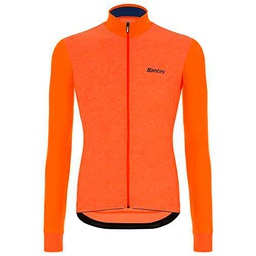 Santini Camiseta de Manga Larga Marca Modelo Colore Puro