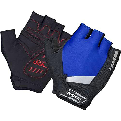 GripGrab Guantes de Ciclismo SuperGel de Verano Cortos Acolchado DoctorGel 6mm Mitones Sin Dedos Carretera MTB Unisex