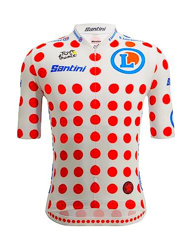 Santini Maillot Marca Modelo GPM Leader Jersey - Tour de France Official