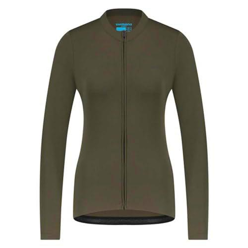 SHIMANO Maillot Marca Modelo W's Kaede Thermal L.S. Jersey