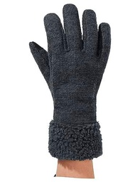 Vaude Tinshan IV - Guantes para Mujer (Talla 7), Color Negro