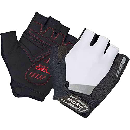 GripGrab Guantes de Ciclismo SuperGel de Verano Cortos Acolchado DoctorGel 6mm Mitones Sin Dedos Carretera MTB Unisex