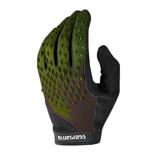 bluegrass Guante de cuero sintético duradero combinado con acolchado de gel y EVA que proporciona una comodidad y un control superiores.