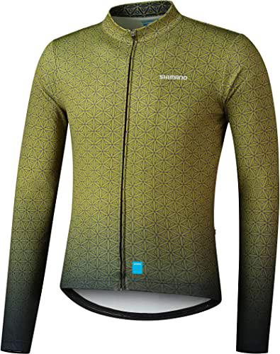 SHIMANO Maillot Marca Modelo Vertex Printed L.S. Jersey