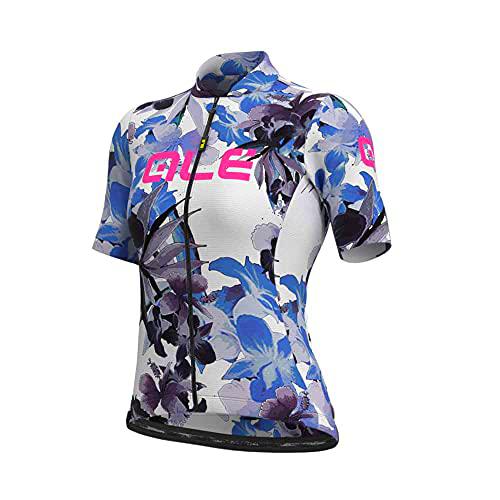 ALE Camiseta SS Solid Bouquet para Mujer, Color Blanco, S
