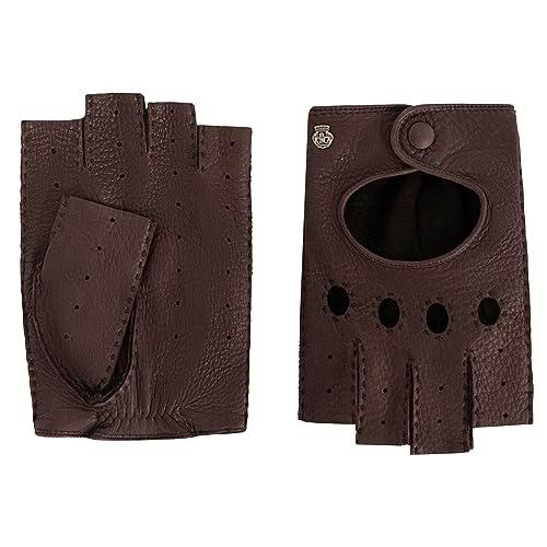 Roeckl Cartagena - Guantes para conductor, color marrón, marrón, 10