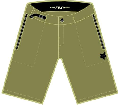 Fox Racing Pantalones Cortos de Ciclismo Fox Ranger Olive Green 38