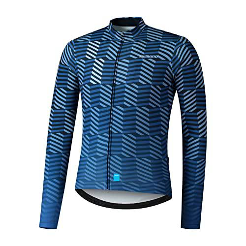 SHIMANO Maillot Marca Modelo Vertex Printed L.S. Jersey
