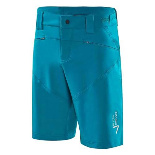 Black Crevice Pantalón de MTB para Hombre I Tallas I pantalón de Ciclismo para Hombre Resistente y Transpirable I pantalón de MTB con Forro Interior y Acolchado (XL, Petroléo)