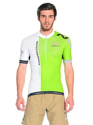 Nalini Maillot Ciclismo Light Compression Verde/Blanco XL