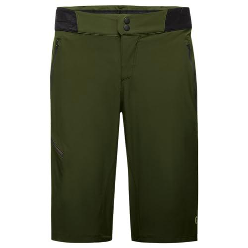 GORE WEAR C5, Pantalón Corto de Ciclista Hombre, Utility Green, 3XL