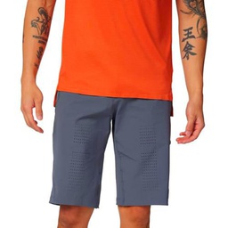 Fox Racing Mens Flexair Short Pantalones Cortos, Gris