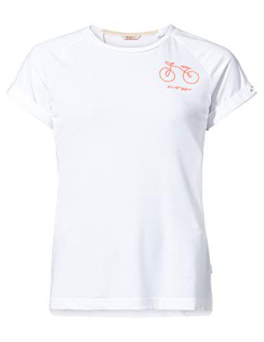 VAUDE Women's Cyclist 2 T-Shirt Camisetas, White, 40