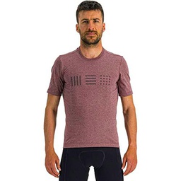 Sportful GIARA tee Sweatshirt, Red Wine, L Men's