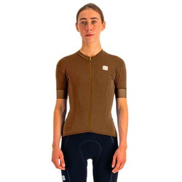 Sportful MONOCROM W JRS T-Shirt, Licor, L para Mujer