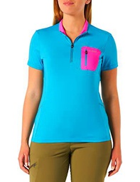 CMP - Camiseta Ciclista elástica para Mujer, Hawaiano, L