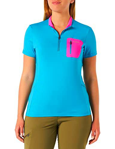 CMP - Camiseta Ciclista elástica para Mujer, Hawaiano, L