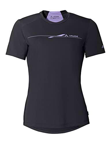VAUDE Camiseta con Logotipo de Qimsa para Mujer, Negro, 40