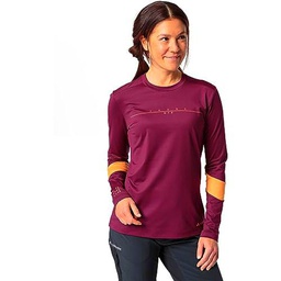 VAUDE Camiseta con Logotipo de Qimsa para Mujer, Morado, 36