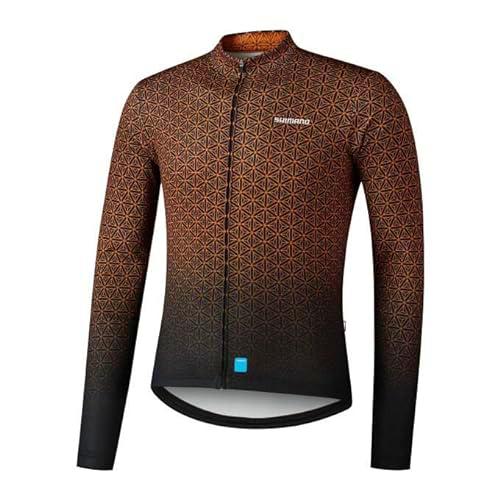SHIMANO Maillot Marca Modelo Vertex Printed L.S. Jersey
