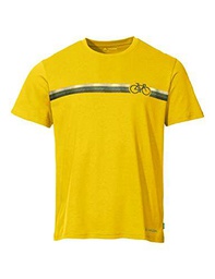 VAUDE Camiseta Ciclista para Hombre V, Dandelion, Extra-Large