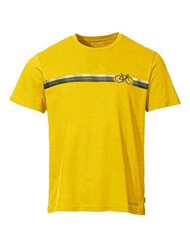 VAUDE Camiseta Ciclista para Hombre V, Dandelion, Extra-Large