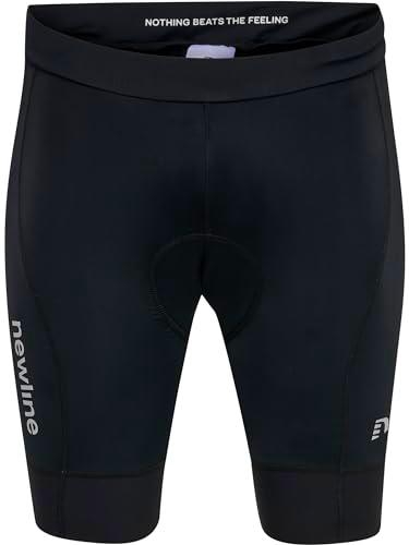 Newline Mens Core Bike Panel Shorts Pantalones Cortos, Negro, L