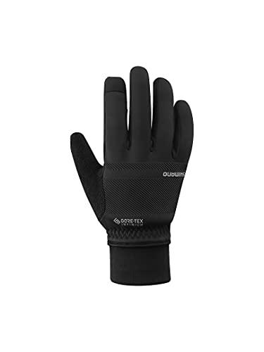 SHIMANO Guantes Unisex INFINIUM™ Primaloft®, Color Negro, Talla M