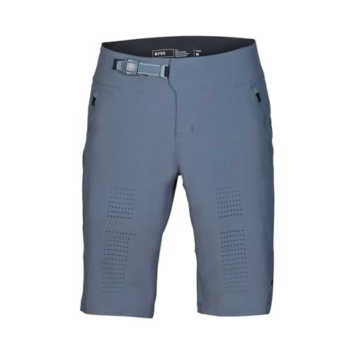 Fox Racing Pantalones Cortos Flexair con Forro para Hombre, Gris, 32