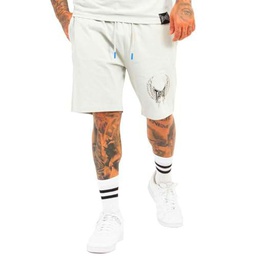 Tapout Tillusion Shorts Pantalones Cortos, Gris Claro