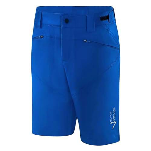 Black Crevice Pantalón de MTB para Hombre I Tallas I pantalón de Ciclismo para Hombre Resistente y Transpirable I pantalón de MTB con Forro Interior y Acolchado (XXL