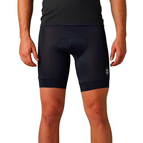 Fox Racing Tecbase Lite-Pantalón Corto con Forro, Negro