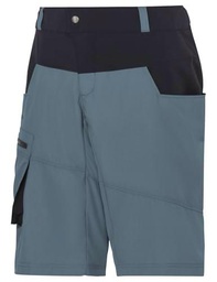 VAUDE Men's Qimsa Shorts Pantalones Cortos, Black/Heron