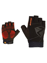 Ziener Guantes de Ciclismo CECKO para Hombre | Dedo Corto Transpirable y Amortiguador, Negro, 8,5