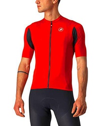 CASTELLI Superligero 2 Camiseta Larga, Hombres, Rojo, X-Large