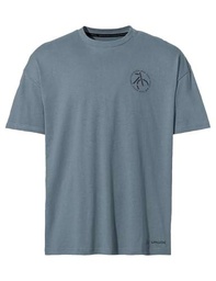 VAUDE Men's Cyclist Casual Shirt Camiseta, Garza, Medium Hombres