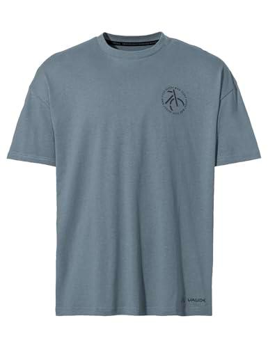 VAUDE Men's Cyclist Casual Shirt Camiseta, Garza, Medium Hombres