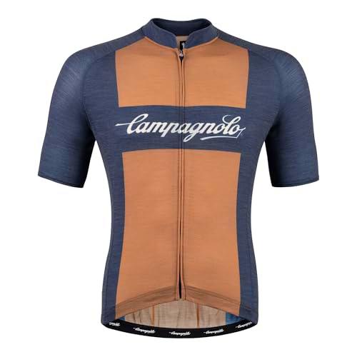 CAMPAGNOLO 03201909400C000.10 PALLADIO New Hombre Sweatshirt Tierra DE Siena/Azul Tamaño S