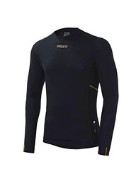 Spiuk Camiseta M/L Profit Cold&amp;Rain Hombre Negro T. XL
