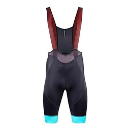 NALINI 03109001100C000.10 Bib Short Hombre Pants Black/Light Blue XS