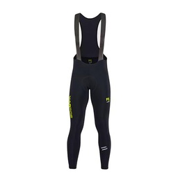 KARPOS 2521014-017 Verve WINT BIBTIGHT Short Cycling Dungarees Hombre Black/Kiwi Colada Tamaño XL