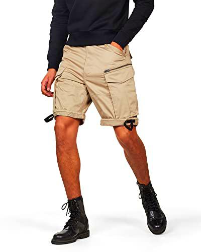 G-Star Para Hombre Shorts Rovic Zip Relaxed, Beige (dune D08566-5126-239), 36