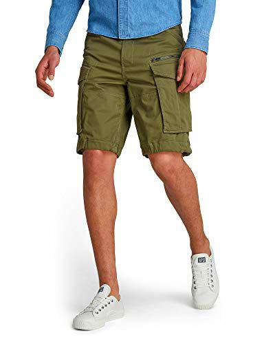 G-Star Para Hombre Shorts Rovic Zip Relaxed, Verde (sage D08566-5126-724), 38