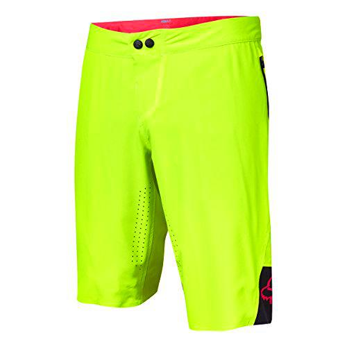 Fox Pantalón Corto Attack Flo 16601 - 130 - 34, Yellow, tamaño 34