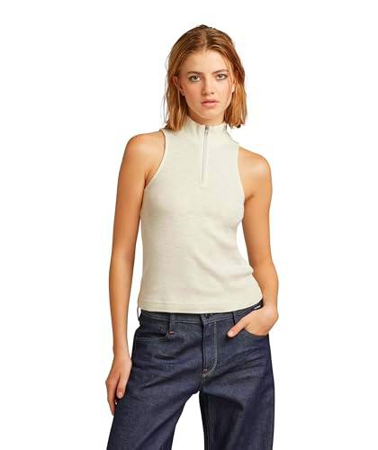 G-Star Para Mujer Top Cycling Ultra Slim Zip, Azul (lightest sky D23327-D263-C739), S