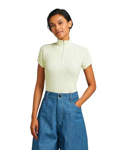 G-Star Para Mujer Top Cycling Ultra Slim Zip, Azul (lightest sky D23122-D263-C739), XS