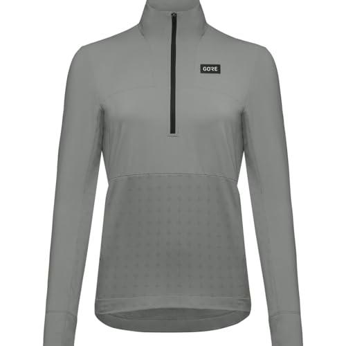 GOREWEAR 1/2 Cremallera TrailKPR Hybrid Mujer, Lab Gray, 34
