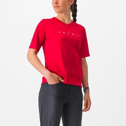 CASTELLI 4523047-611 Trail Tech 2 W tee Women's T-Shirt Dark Red M